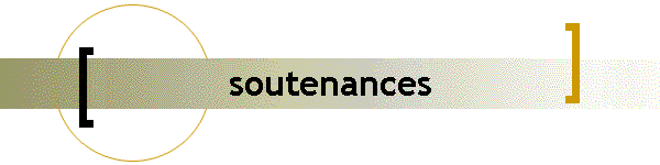 soutenances